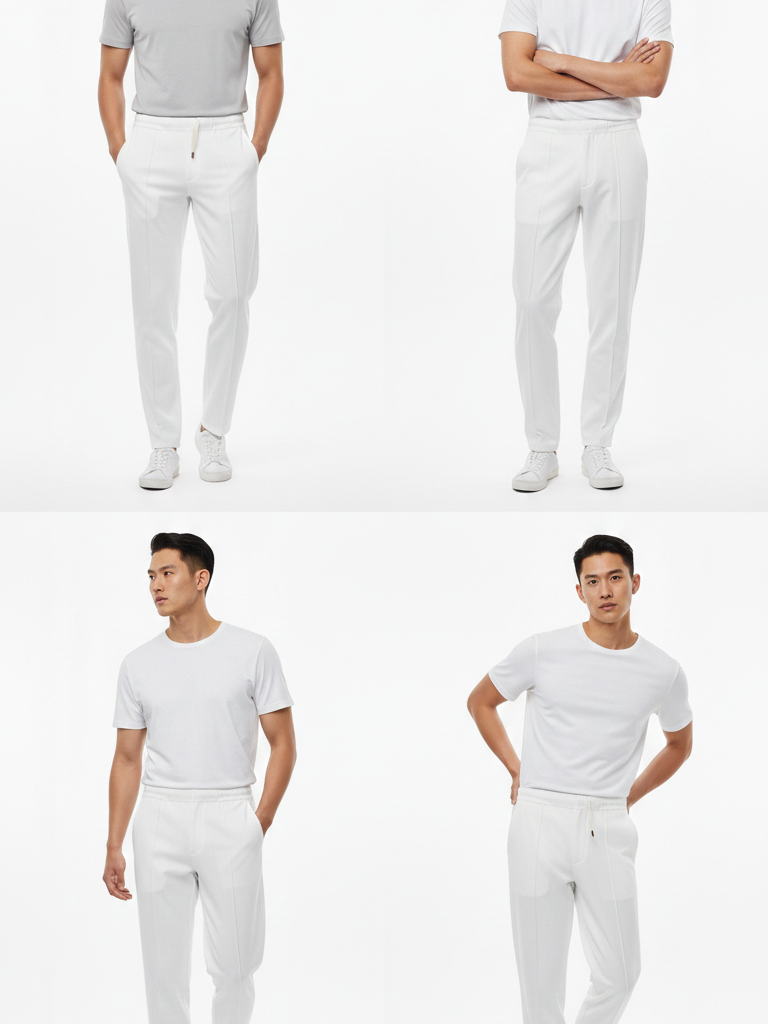 Elevate Your Style with Export Quality White Premium Trousers 551 768x1024